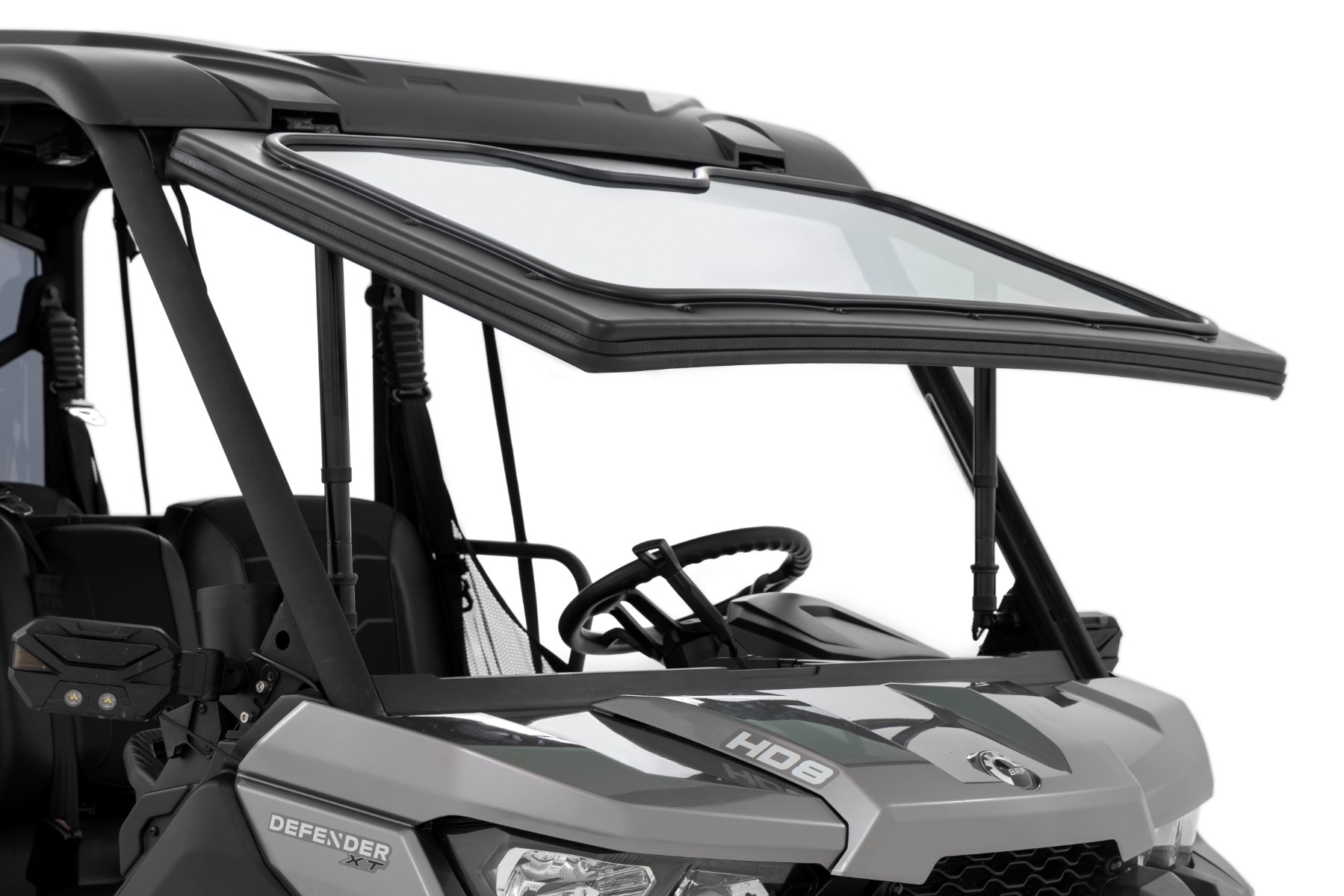 Rough Country Electric Tilt Windshield | Glass | Can-Am Defender HD8/HD9/HD10