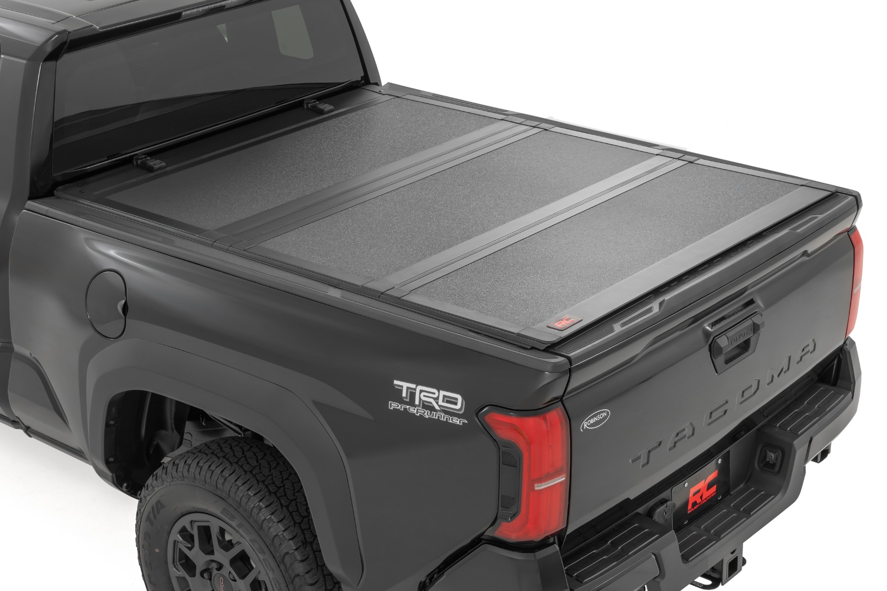 Hard Tri-Fold Flip Up Bed Cover | 6' Bed | Toyota Tacoma 2WD/4WD (2024-2026)