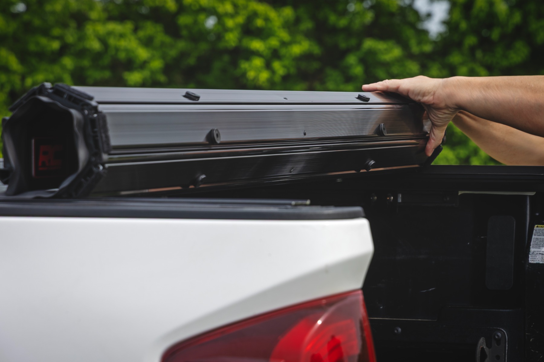 Hard Roll Up Bed Cover | 6' Bed | Toyota Tacoma 2WD/4WD (2016-2023) view 6