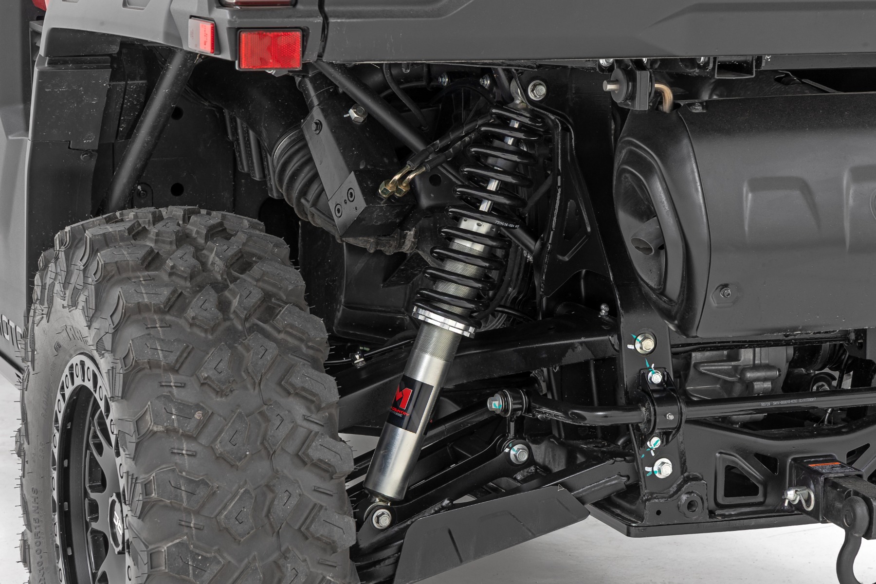 M1 Rear Coil Over Shocks | Ride Height Adjust | CFMOTO UFORCE U10 Pro view 3