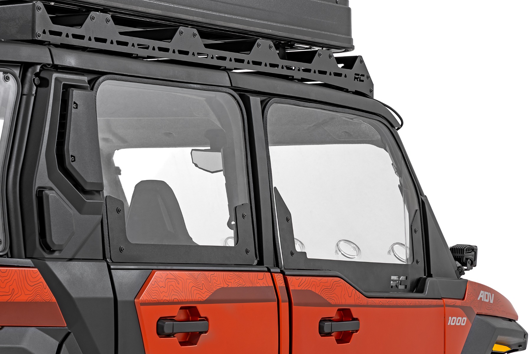 Side Windows | Scratch Resistant | Polaris Xpedition ADV 5 | Rough