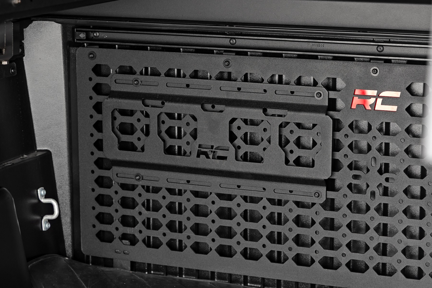 Molle Packout Bracket | 1 Row 4 Column Mount | Universal view 3