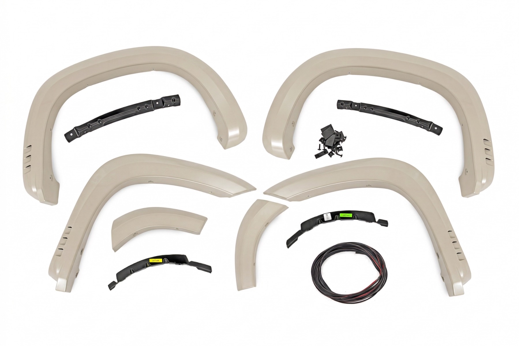SF1 Fender Flares | G42 White Sands | Chevy Silverado 1500 2WD/4WD (19-26) view 4