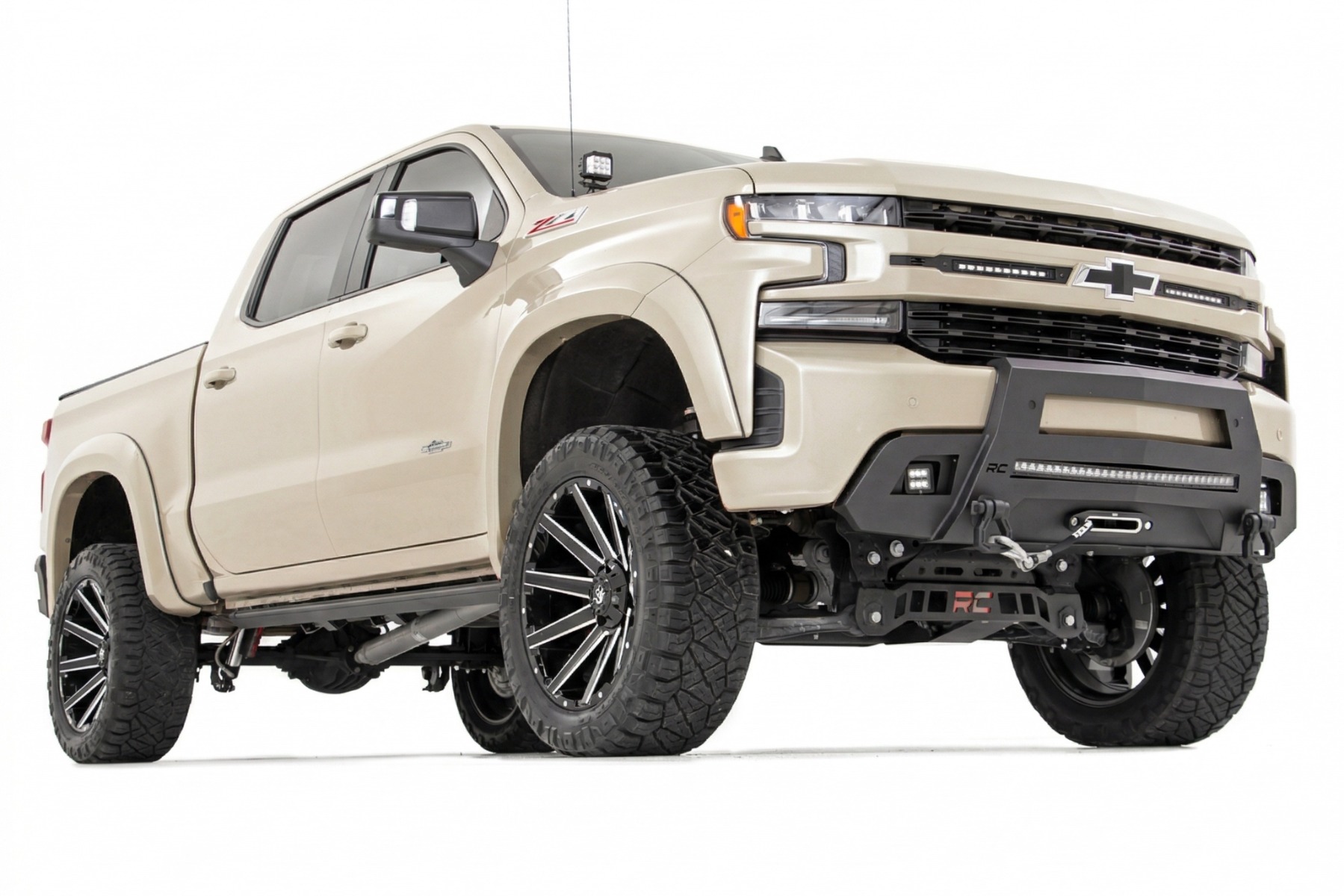 SF1 Fender Flares | G42 White Sands | Chevy Silverado 1500 2WD/4WD (19-26) view 2