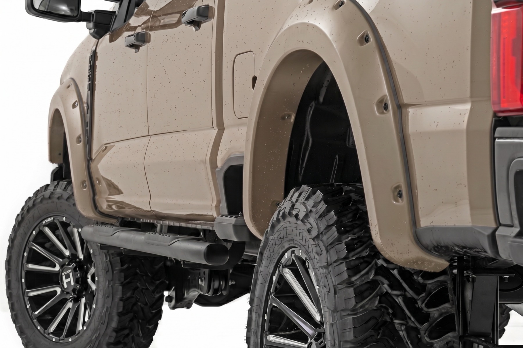 Pocket Fender Flares | D1 Stone Gray | Ford F-250/F-350 Super Duty (23-26)