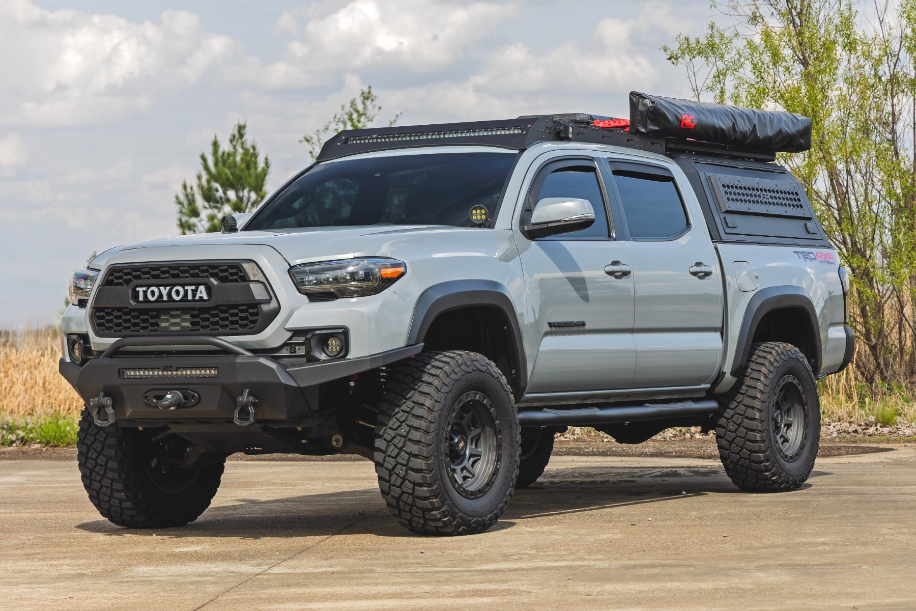 Nerf Steps | 3-Inch Tube | Double Cab | Toyota Tacoma 2WD/4WD (2005-2023) view 6