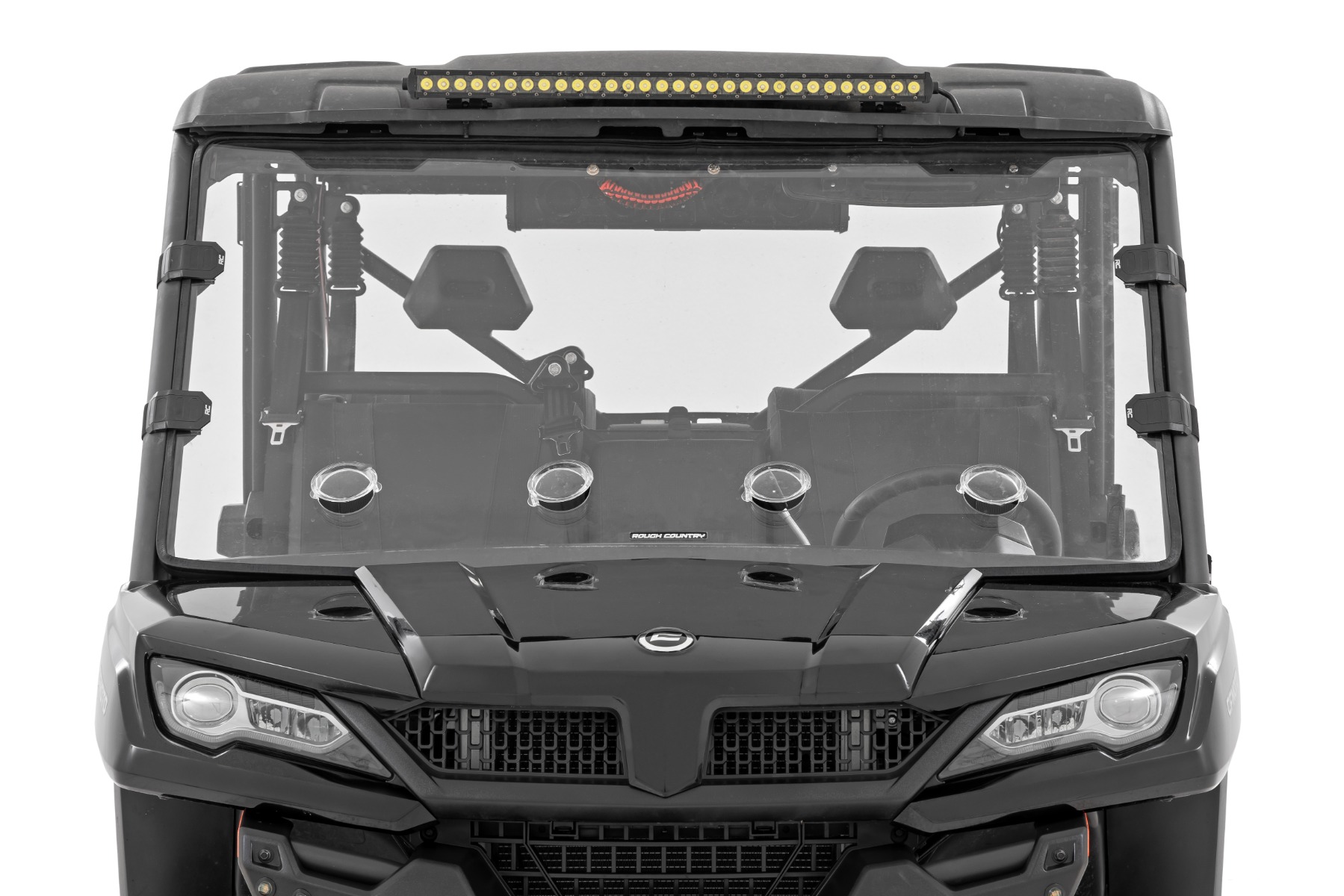 Vented Full Windshield | Scratch Resistant | CFMOTO UFORCE 1000