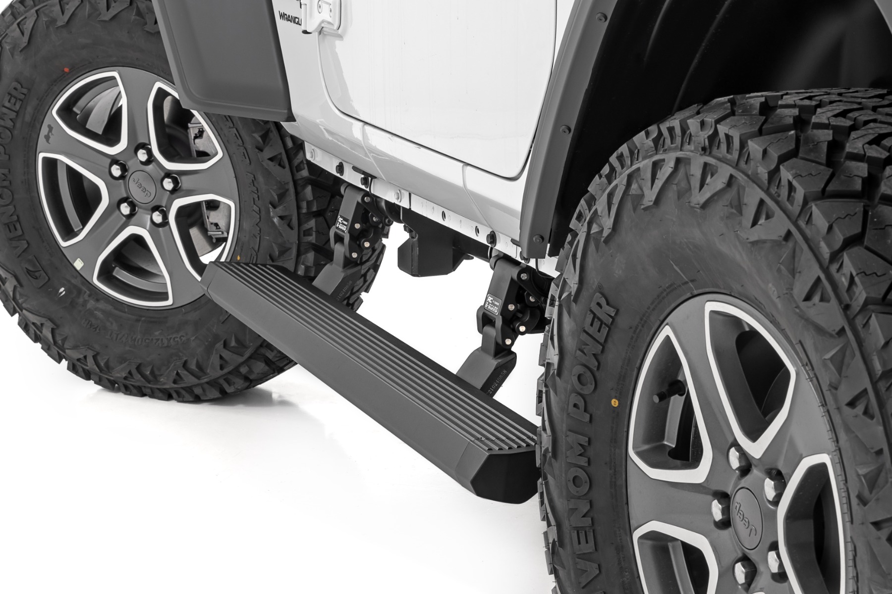 Power Running Boards | Dual Electric Motor | 2 Door | Jeep Wrangler JL (18-26)