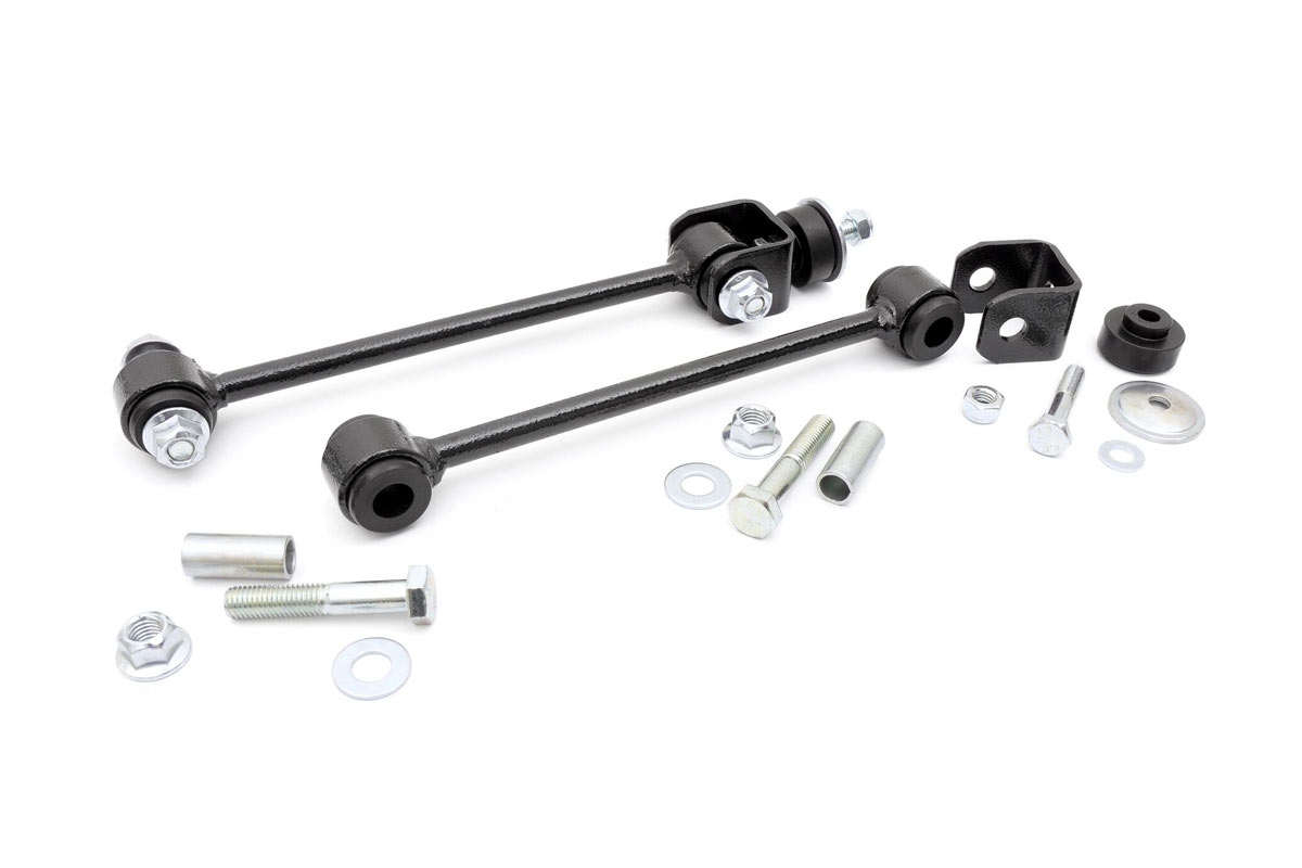 Rough Country Rear Sway Bar Links ラフカントリ Sway Bar Links | Rear | 4 Inch Lift | Ford F-250 4WD (1980-1997