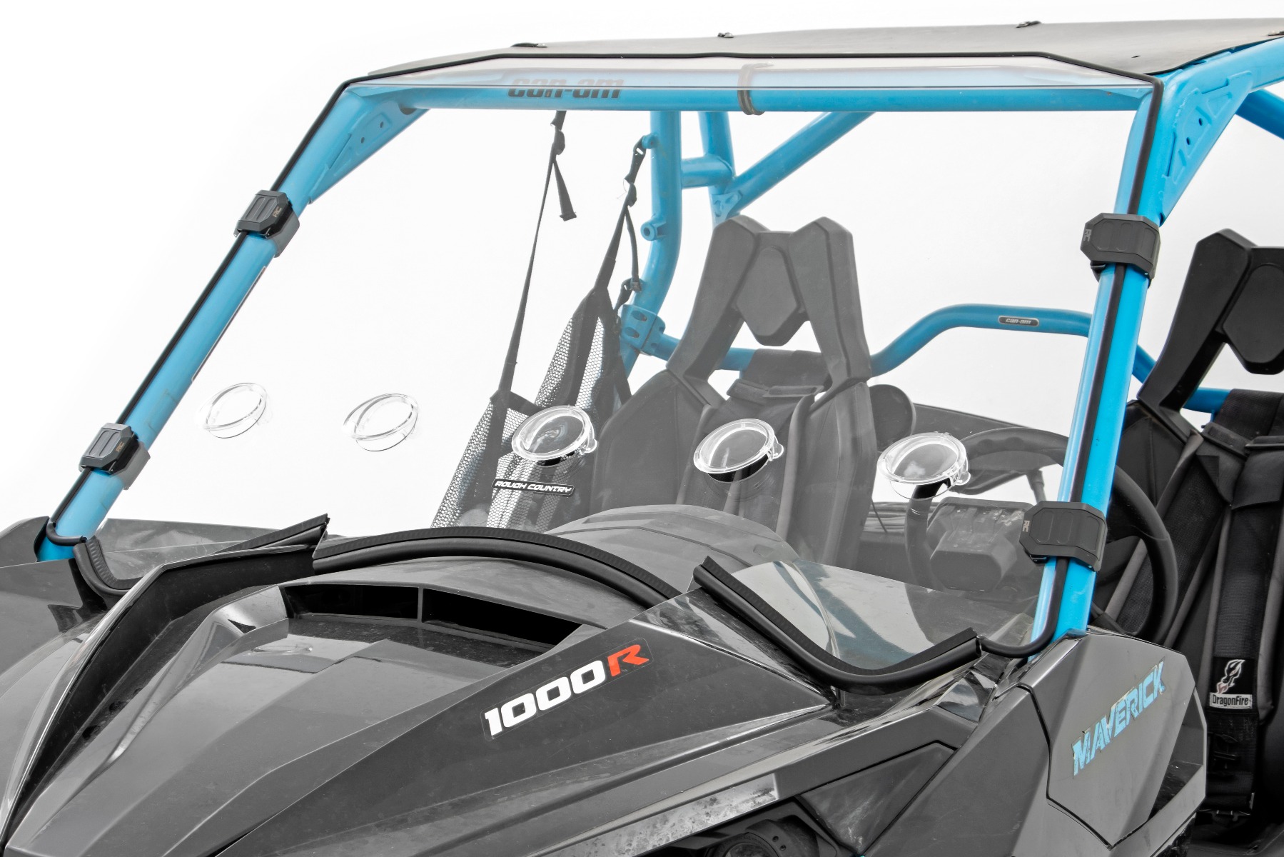 Vented Full Windshield | Scratch Resistant | Can-Am Maverick Max 1000R X