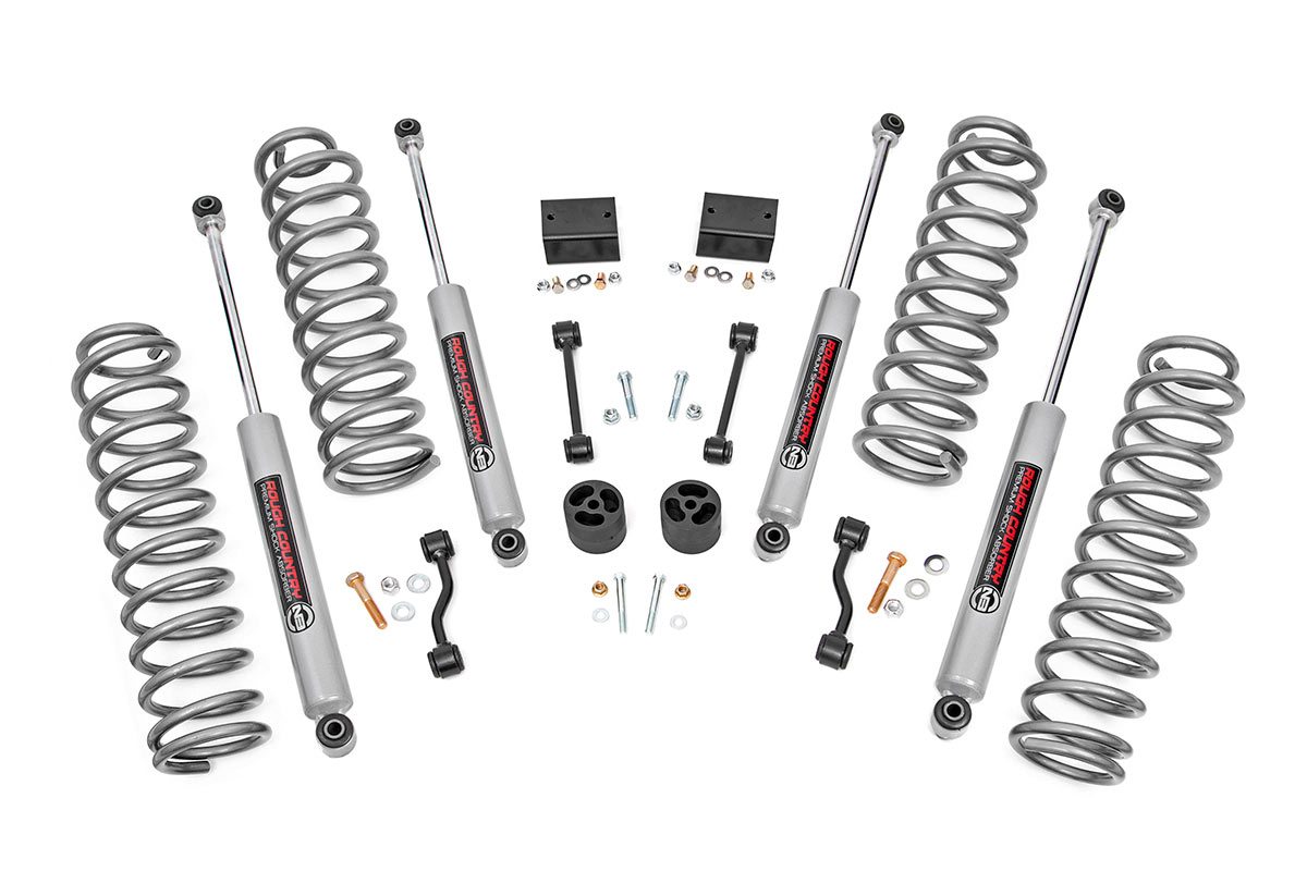 2.5 Inch Lift Kit | Coils | Jeep Wrangler Unlimited 4WD (2024-2026)