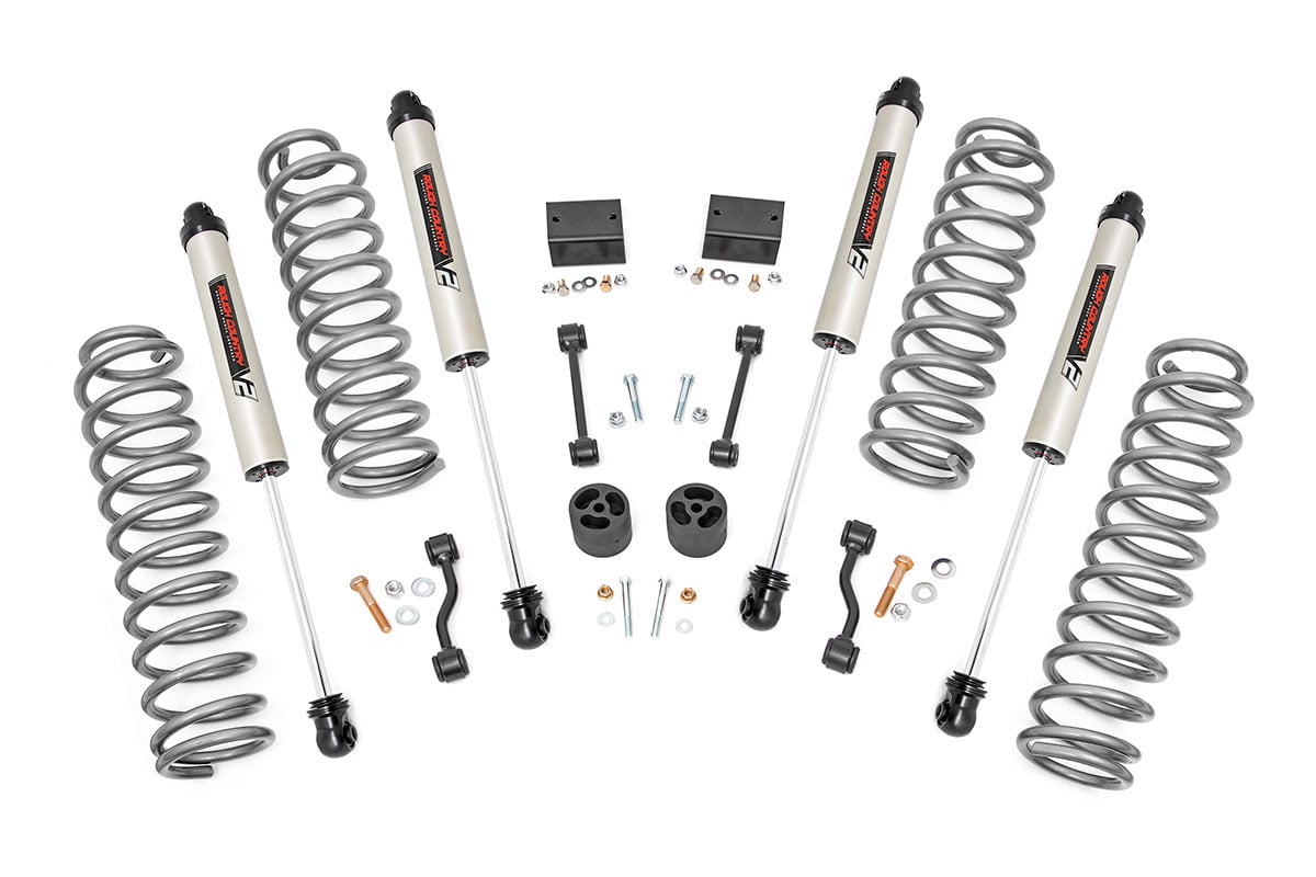2.5 Inch Lift Kit | Coils | V2 | Jeep Wrangler Unlimited 4WD (2024-2026)