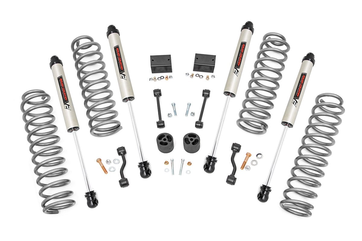 2.5 Inch Lift Kit | Coils | V2 | Jeep Wrangler Unlimited 4WD (2024-2026)