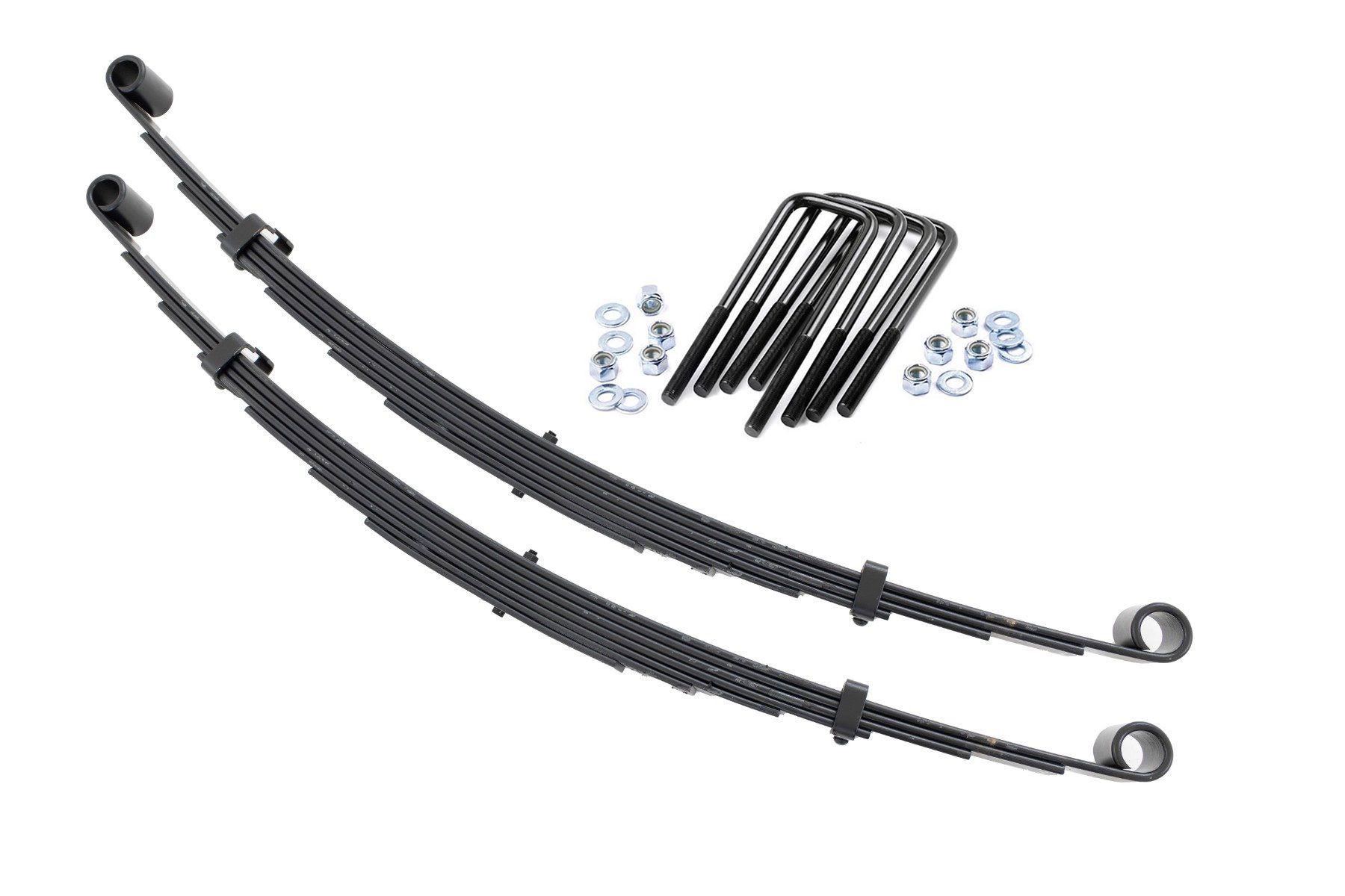 Rough Country Front Leaf Springs | 4" Lift | Pair | Ford F-250 4WD (1977-1979)