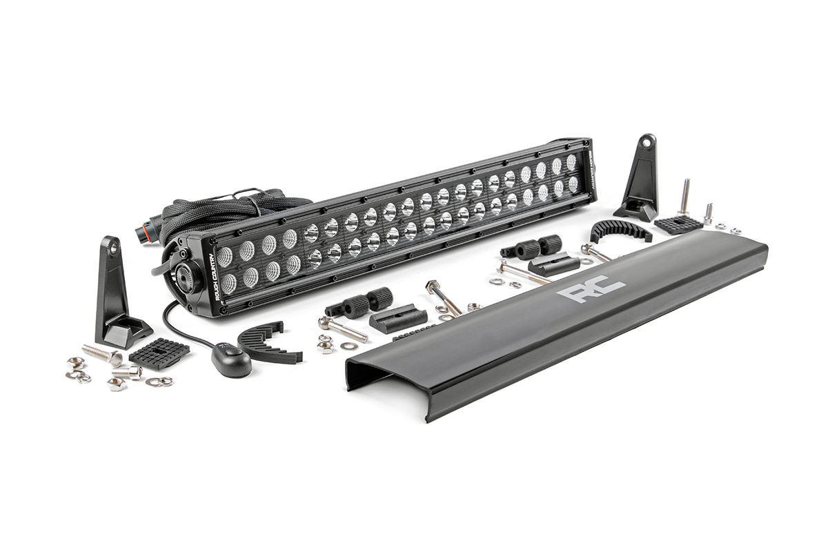 Rough Country 20 Inch Black Series LED Light Bar | Dual Row