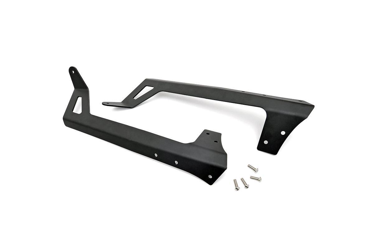 LED Light Mounts | Upper Windshield | 50" | Jeep Wrangler JK/Wrangler Unlimited (07-18) — view 2