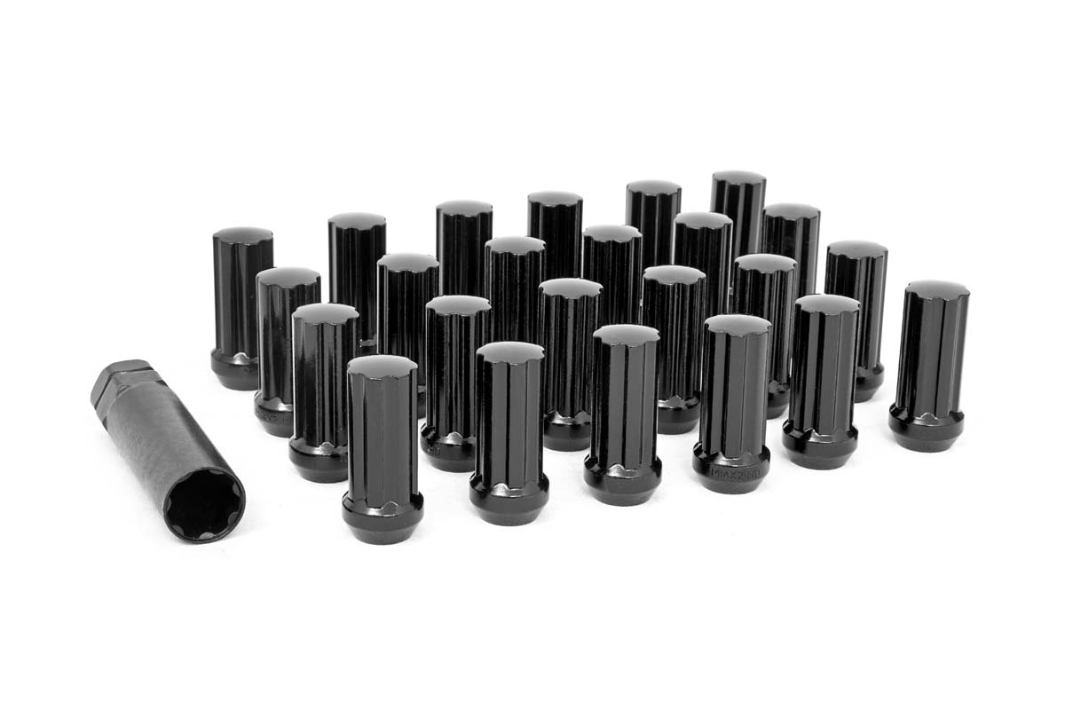 Rough Country 9/16 x 18 Lug Nut Set of 32 | Black