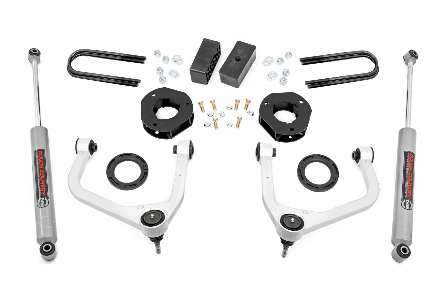 3.5 Inch Lift Kit | Mono Leaf Rear | GMC Sierra 1500 2WD/4WD (2025-2026)