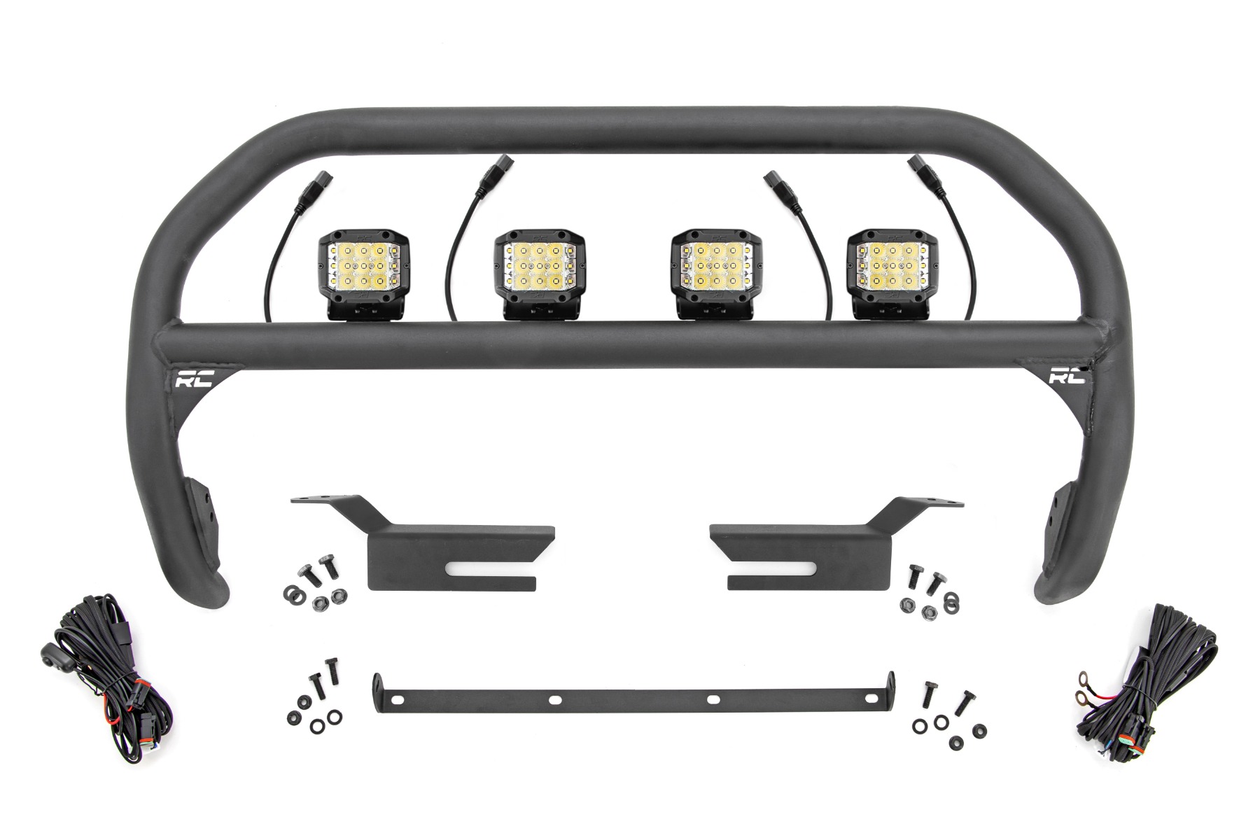 Nudge Bar | 3 Inch Wide Angle Led (x4) | Ford Bronco 4WD (2021-2026)