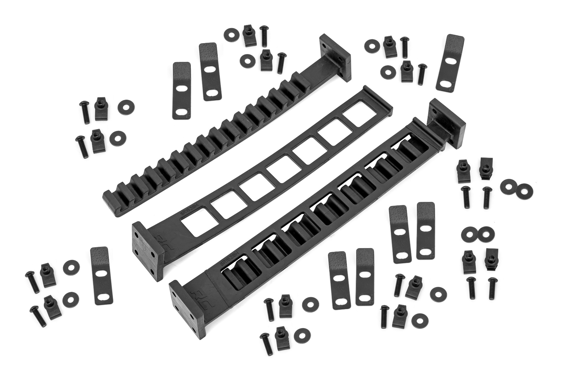 Rough Country Rubber Molle Panel Clamp Kit | Universal | Up to 15" | 2-Clamp Sets