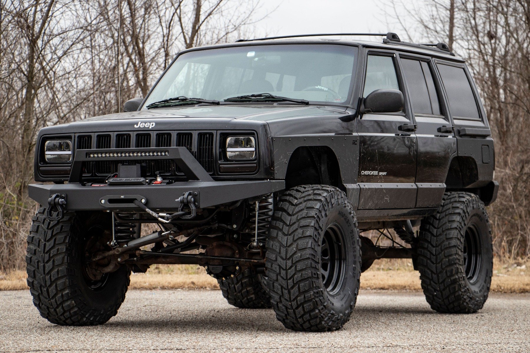 6.5 Inch Lift Kit | Long Arm | NP242 | Jeep Cherokee XJ 4WD (1984-2001) — view 3