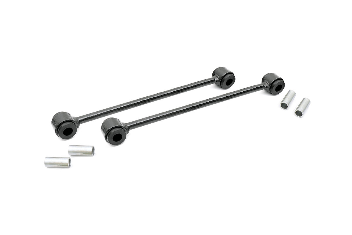 Rough Country Rear Sway Bar Links ラフカントリ Sway Bar Links | Rear | 8 Inch Lift | Ford F-250/F-350 Super Duty