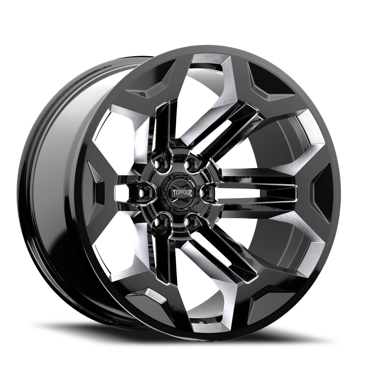 Torque Pulse | Gloss Black | 20x9 | 6x5.5 | -12mm | Rough Country