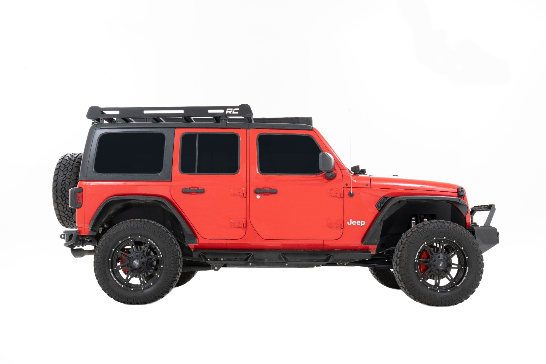 Caliper Covers | Front and Rear | Red | Jeep Wrangler JL (18-26