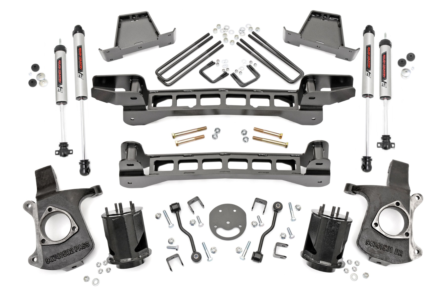 6 Inch Lift Kit | V2 Shocks | Chevy/GMC 1500 2WD (99-06 & Classic)